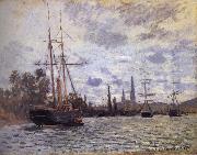 Claude Monet THe Seine at Rouen oil painting on canvas